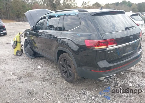 2021 Volkswagen Atlas 3.6L V6 Se W/Technology from USA, damaged, VIN 1V2JR2CA1MC596037